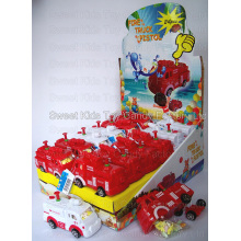 Feuerwehrauto Wasserpistole Spielzeug Süßigkeiten (101011)
