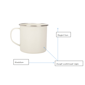 Ceramic camping mug and coffee mug