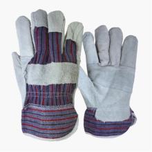 Double Palm Cow Split Leather Glove