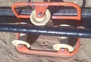 application of cable roller