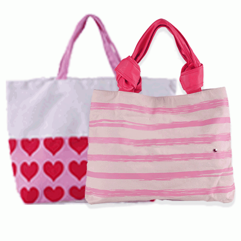 Simple large capacity canvas bag