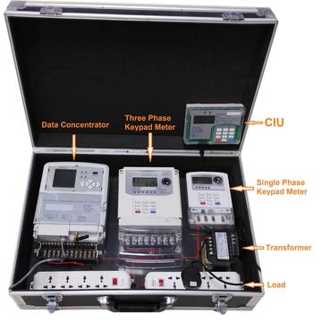 AMR System Fernbedienung und Prepaid Demonstrat Box