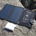 15W Universal Solar Panel Battery Charger for iPhone iPad Galaxy