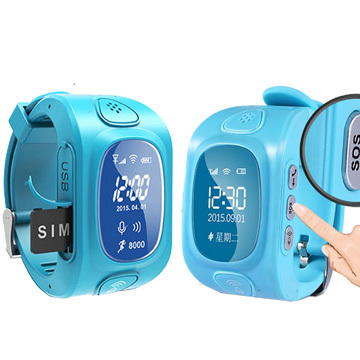 Hand Held Use GPS Personal Trackers for Kid with Monitoring, Call, High Accuracy Position, Sos Button (WT50-KW)