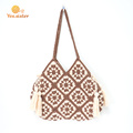 Handmade Women Shoulder Macrame Crochet Bags Handbags