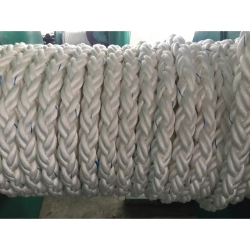 8-Strand Chemical Fiber Ropes Mooring Rope Polypropylene, Polyester Mixed, Nylon Rope