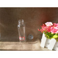 100ml Transparent Plastic Bottle with Aluminum Screw Cap (PETB-10)