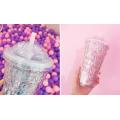 Plastic Girl Gift Water Straw Cup