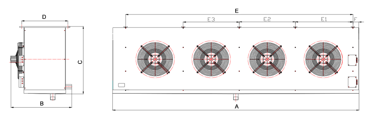 cold room evaporator