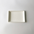 Rectangle sugarcane serving tray bagasse food container