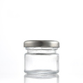 Mini Glass Honey Jam Jar 25ml with lid