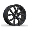 Alloy Land Rover Replica Wheels 22x10 Black