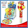 Funny Kids Fan Toy con tubo de caramelo dulce