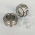 Stainless Steel End Cover Assmbling with Acrylic Turning Part