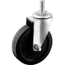 4-Inch PVC Thread Swivel Casters