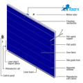 Estructura de acero Enorme puerta flexible de alta velocidad de PVC