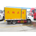 Single bridge van box truck for dangerous goods