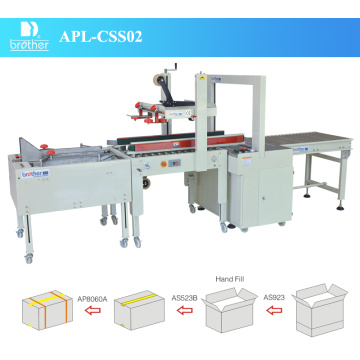 2015 Brother Apl-Css02 Automatische Karton-Verpackungslinie