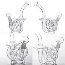 Mini Swiss Perc Recycler Wasserpfeife für Rauch (ES-GB-075)