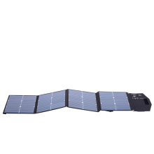 Système de panneau solaire pliable portable 100W pour l&#39;extérieur