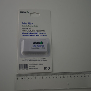 Hot Sealed Blister Paper Card For Ballast Or USB Flash Disk