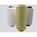 polyester yarn dty 150 denier white for sportswear