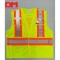 Canada Z96-15 Compliant Class 2 Level 2 Men or Woman Surveyor Orange yellow hi vis Safety Vest