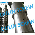 Cincinnati Konos 63p Bimetal Twin Conical Screw and Cylinder for PVC Window Profile