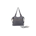 Mini bolso momia gris