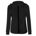 Autumn Custom Women Top Quality Zipper Hoodies Sweatshirts