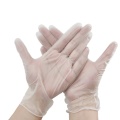 Guantes médicos de PVC para examen médico