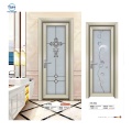 Luxury Aluminium Frame Waterproof  Flush Bathroom Door