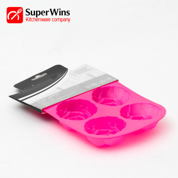 Rose Shape Non-Stick Baking Silicone Cake Mold