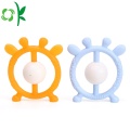 Promotion Antlers Design Round SiliconeTeether for Babies