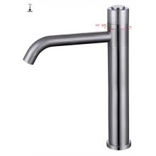 360-rotating above counter basin Button Handle basin faucet