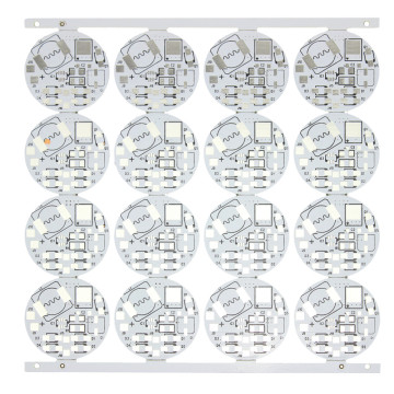 Bulb light LF HASL round Alumium PCB