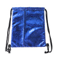 New Design PE Sequin Drawstring Gym Shoe Backpack Bag