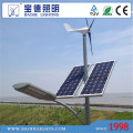 6mpole 30W LED 300W Turbine Solar Wind LED Light