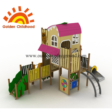 Pink Playground Equipement Playhouse en venta