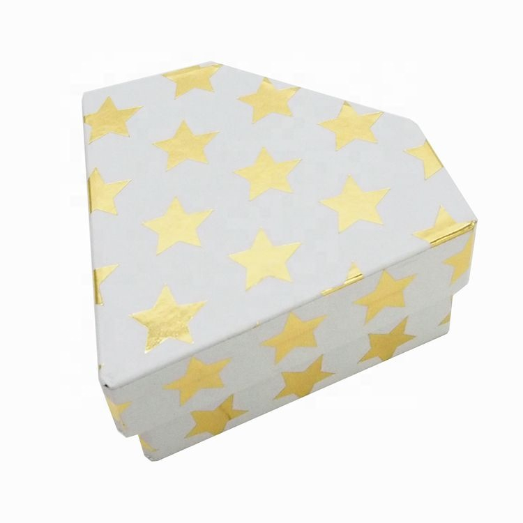 Diamond Shape Paper Jewelry Packaging Earring Box