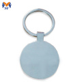 Metal blank laser engraving keychain in bulk