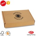 Caja plegable de embalaje de papel kraft