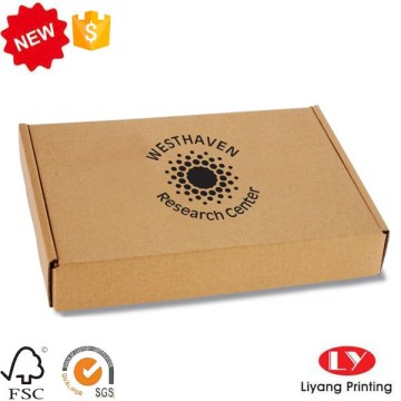 Kraft paper packaging folding box