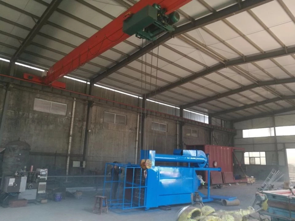 Medium frequency furnace dust processor