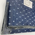 Loch Design 60% Baumwolle 40% Polyester -Denim -Stoff