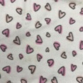 FDY150d/96f Brush with Heart Printing Fabric