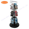 Customized Greeting Postcard Wire Rotating Display Postcard Counter Display Metal Stands Gift Cards Rotatable