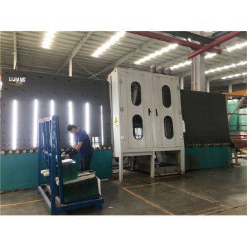 Steel materials vertical glass washing machine