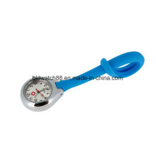 Promotinal Silicone Hanging Nurse Fob Watch with Japan Movement