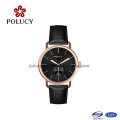 Simple Design Watch Leather Band Classical Watch